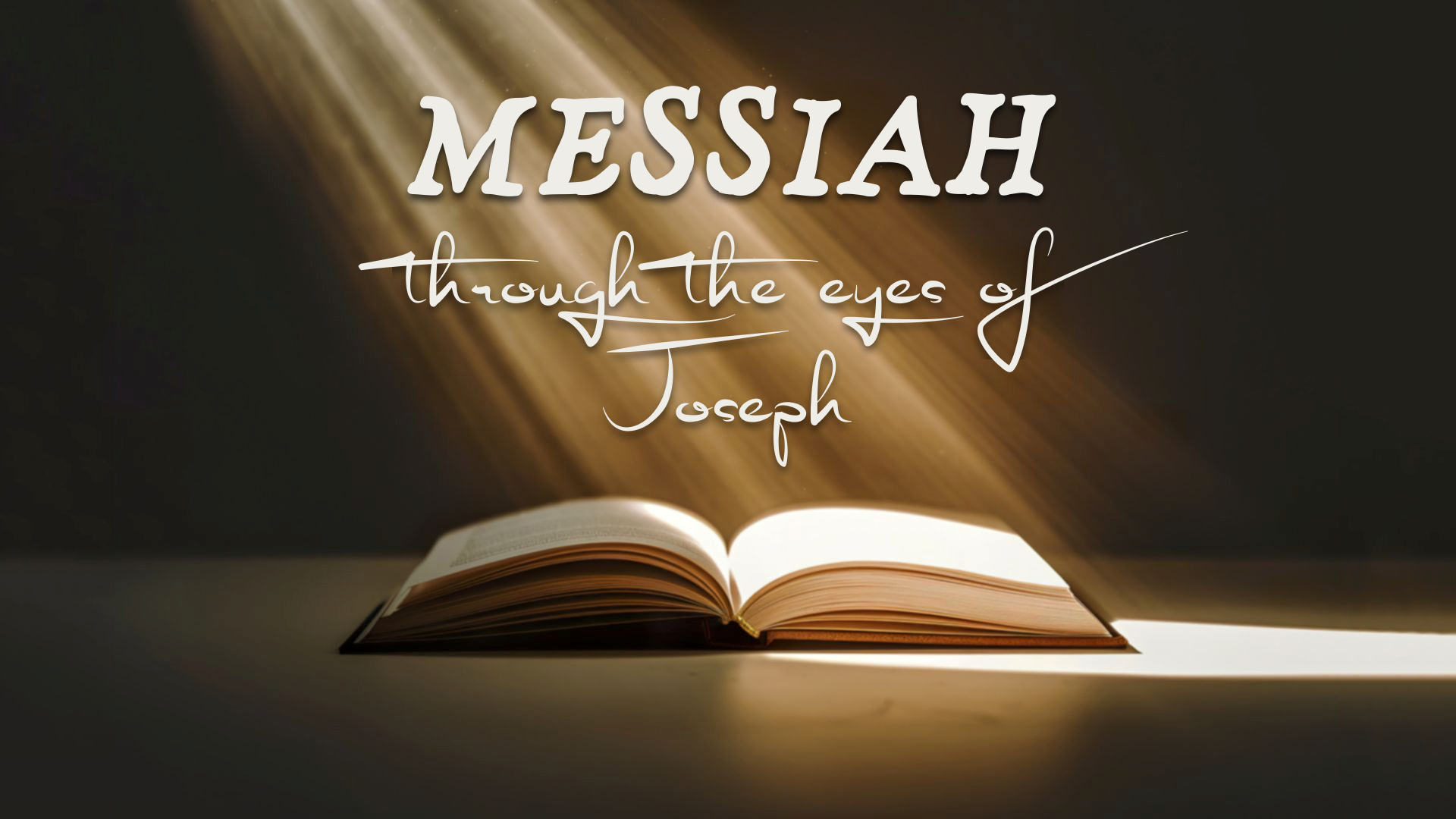 Joe Messiah December 14, 2025 – Messiah Through the Eyes of Joseph – Dayspring ...